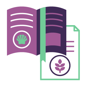 Illustration of manufacturing process manuals