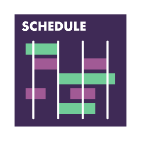 Illustration of a manufacturing schedule